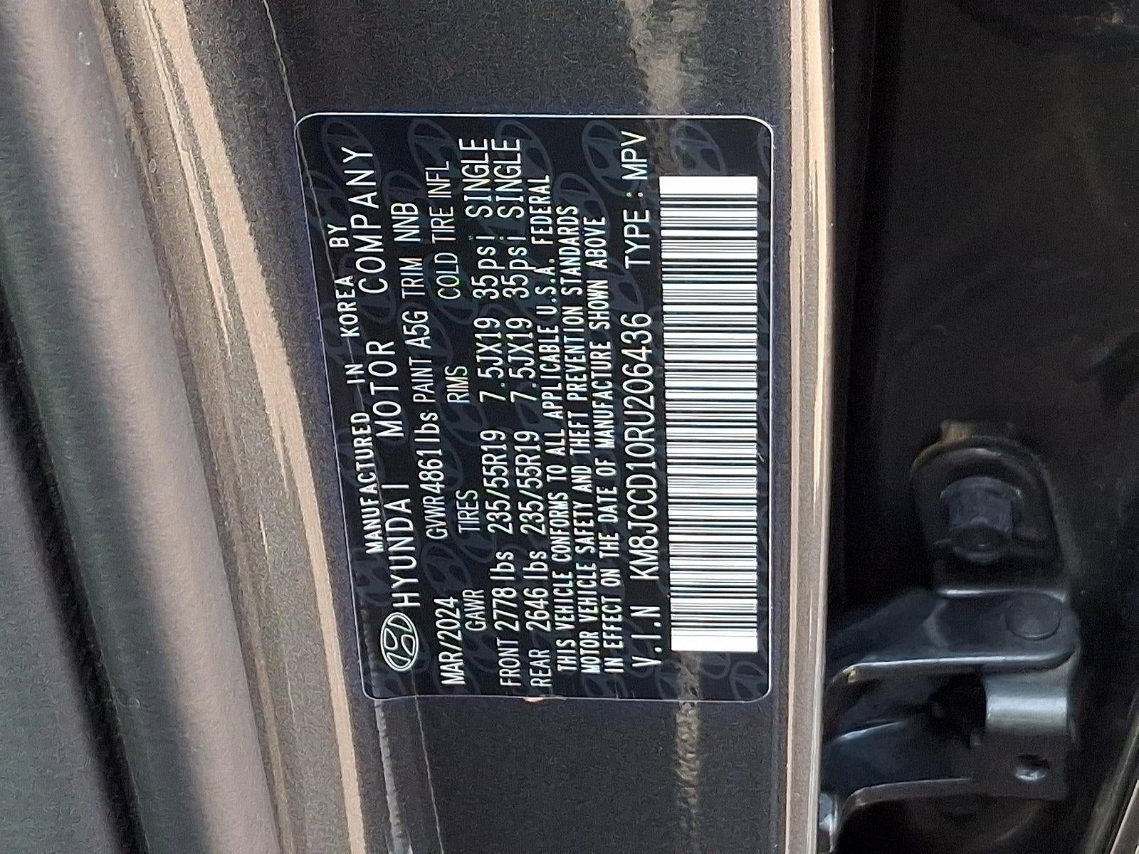 2024 Hyundai TUCSON Hybrid SEL Convenience AWD