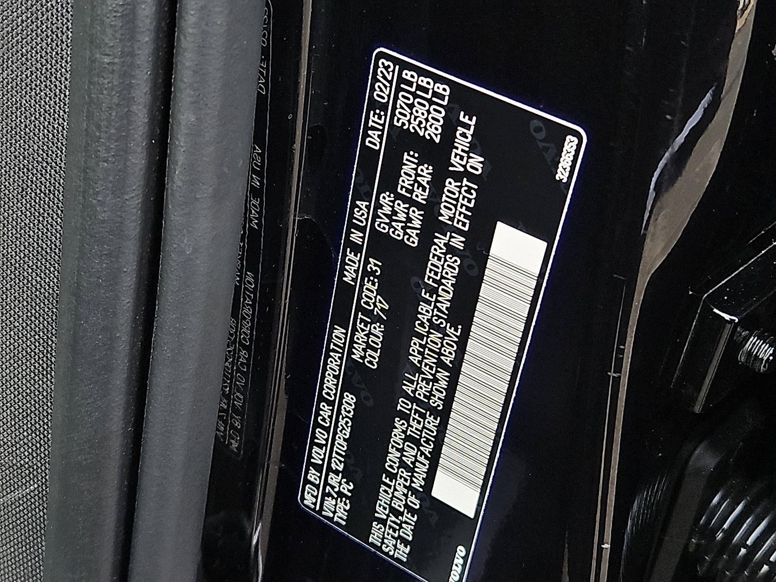 2023 Volvo S60 B5 AWD Plus Black Edition