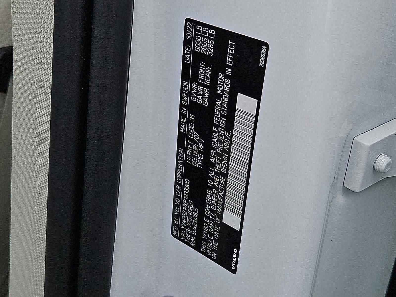 2023 Volvo XC90 B6 AWD Plus 6P