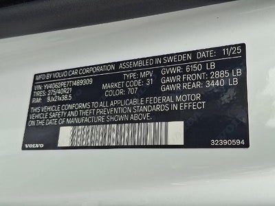 2026 Volvo XC90 B6 AWD Plus 7-Seater