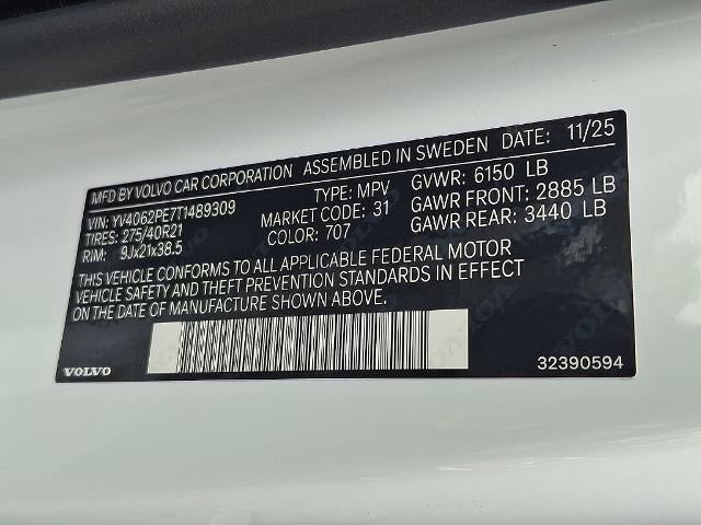 2026 Volvo XC90 B6 AWD Plus 7-Seater