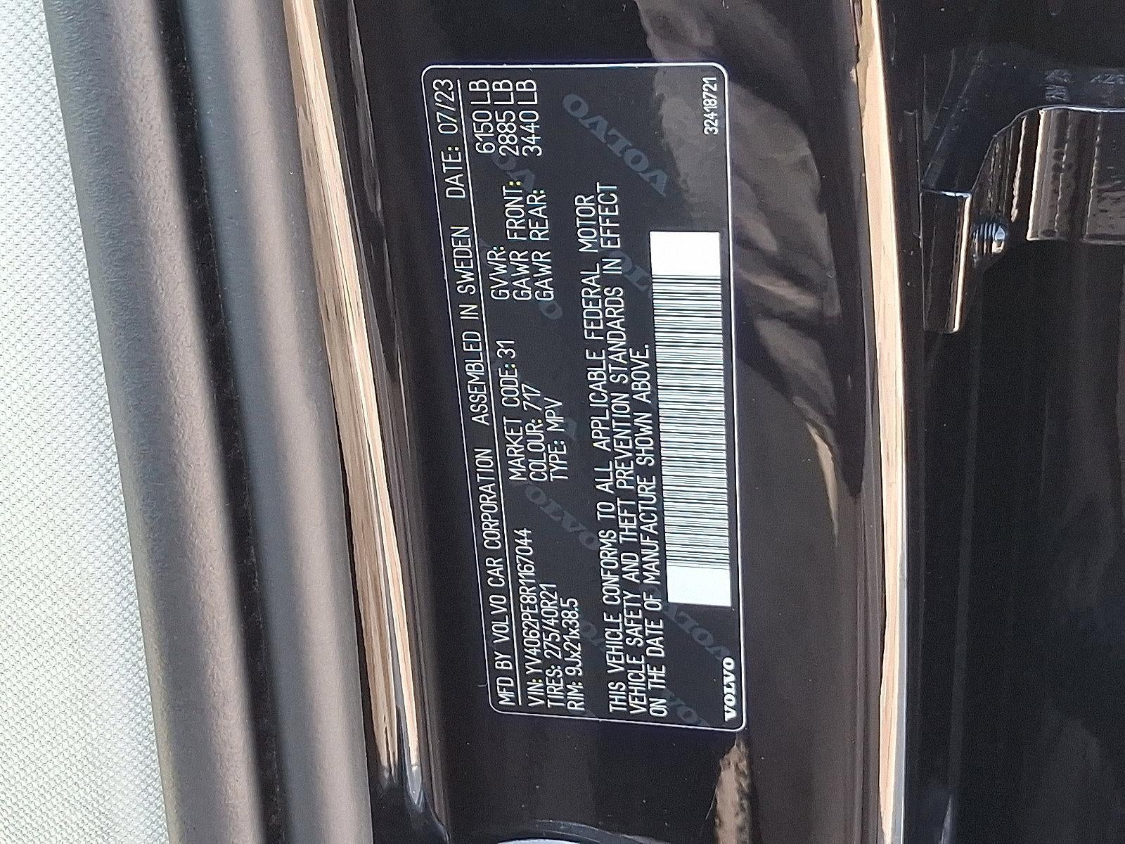 2024 Volvo XC90 B6 AWD Plus Bright Theme 7P