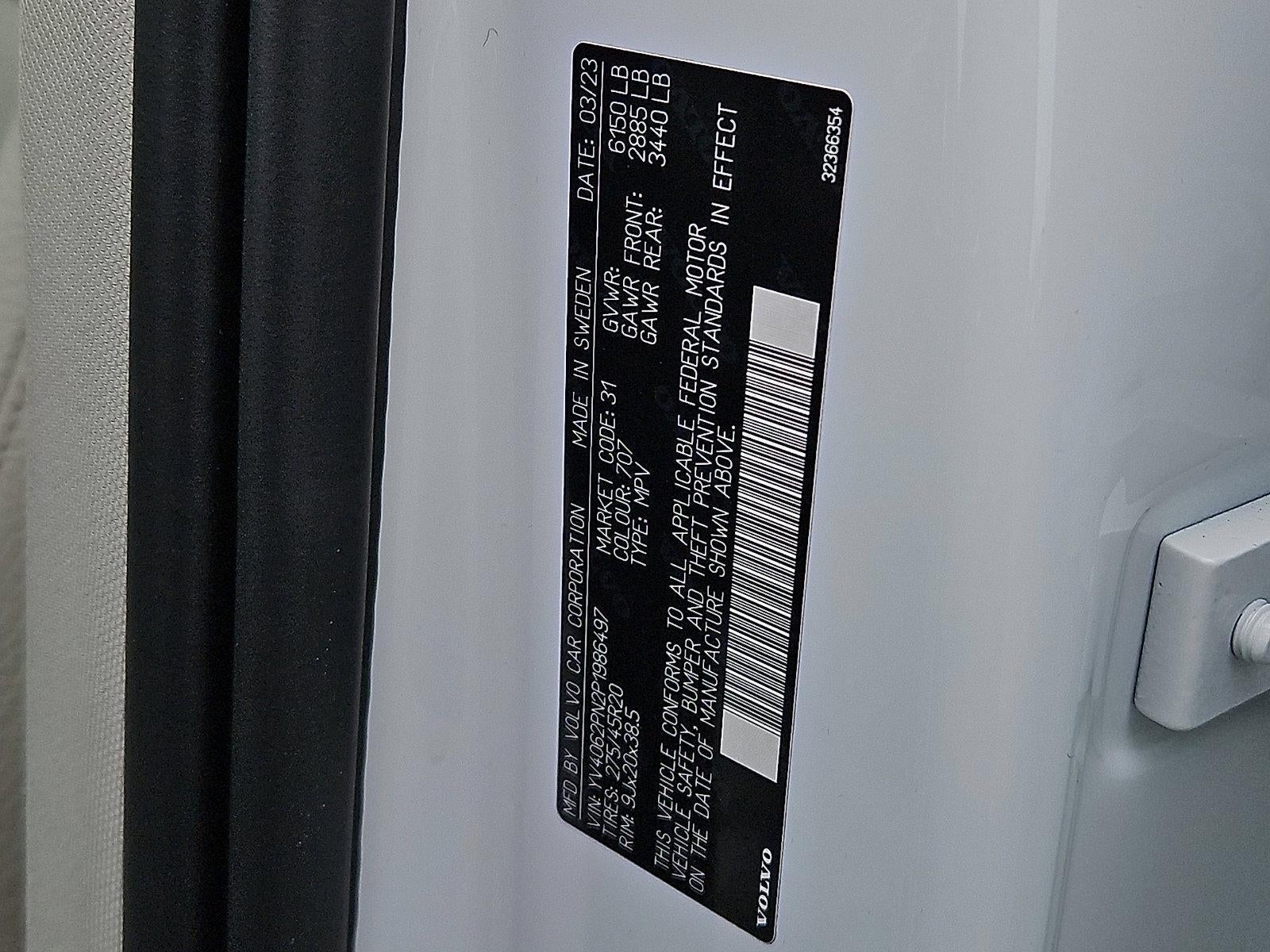 2023 Volvo XC90 B6 AWD Plus 7P