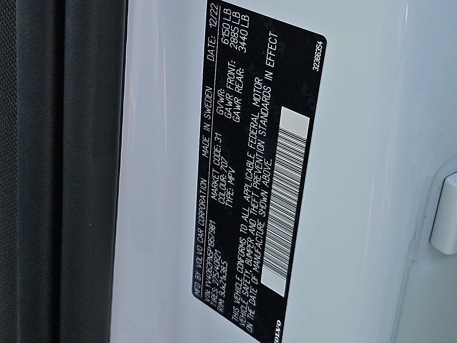 2023 Volvo XC90 B6 AWD Plus 7P