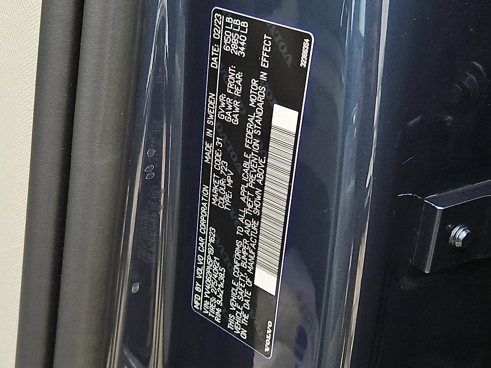 2023 Volvo XC90 B6 AWD Plus 7P