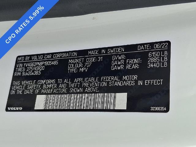 2023 Volvo XC90 B6 AWD Plus 7P