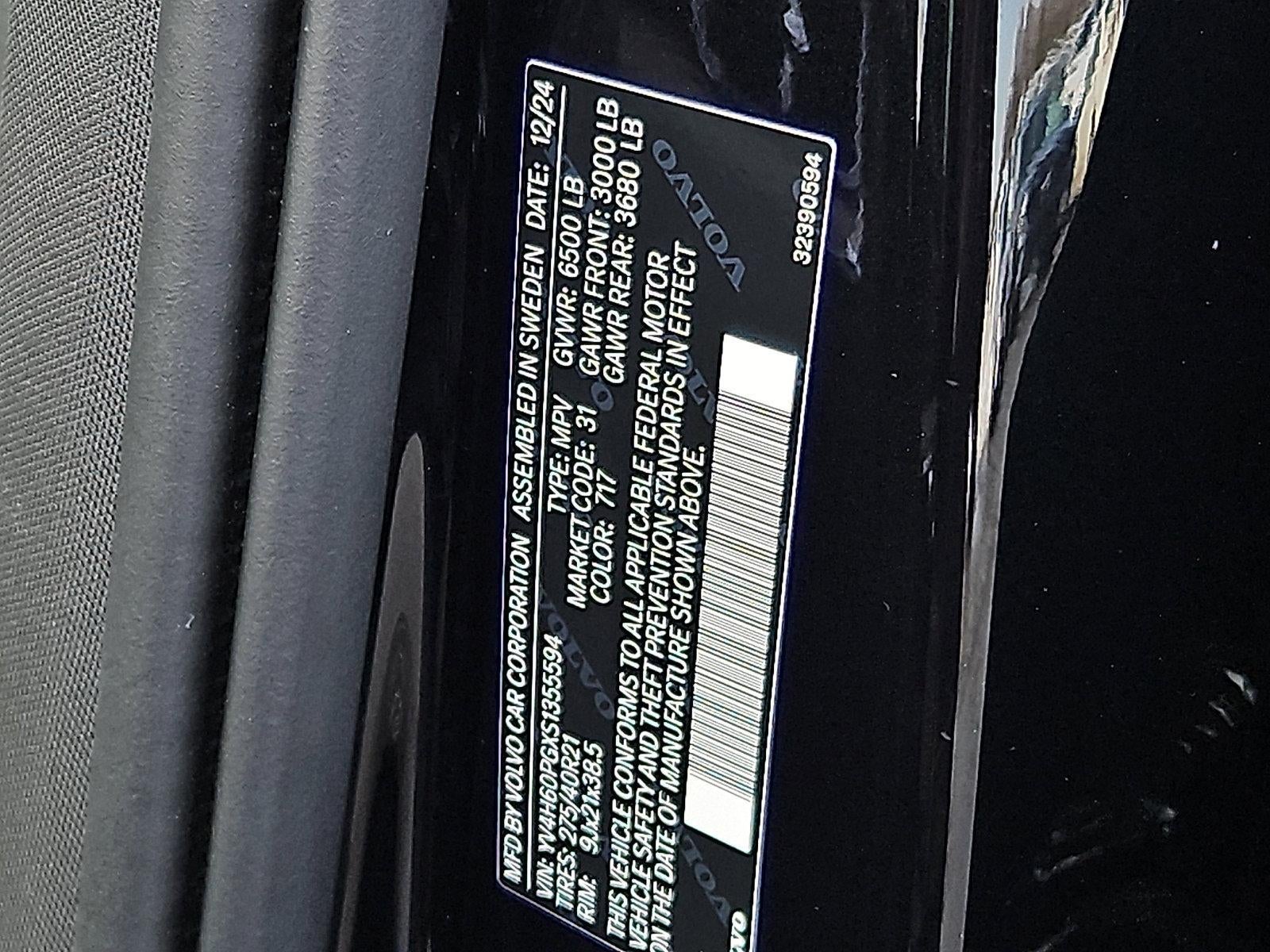 2025 Volvo XC90 Plug-In Hybrid 2025.5 T8 AWD Ultra 7-Seater