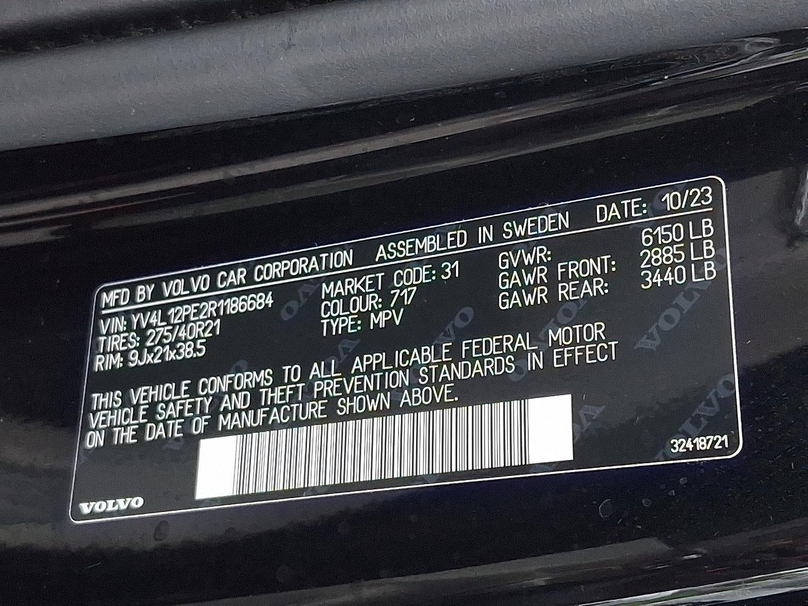 2024 Volvo XC90 B5 AWD Plus Bright Theme 7P