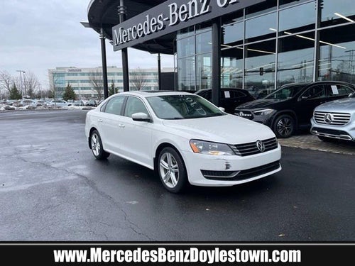 2014 Volkswagen Passat 4dr Sdn 1.8T Auto SE PZEV