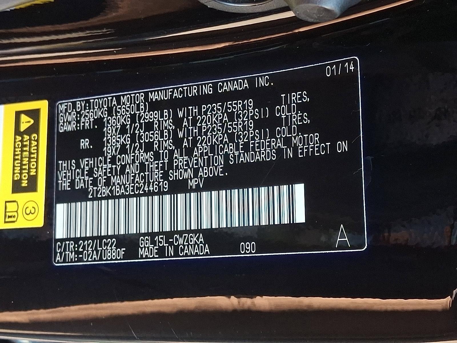 2014 Lexus RX 350 AWD 4dr
