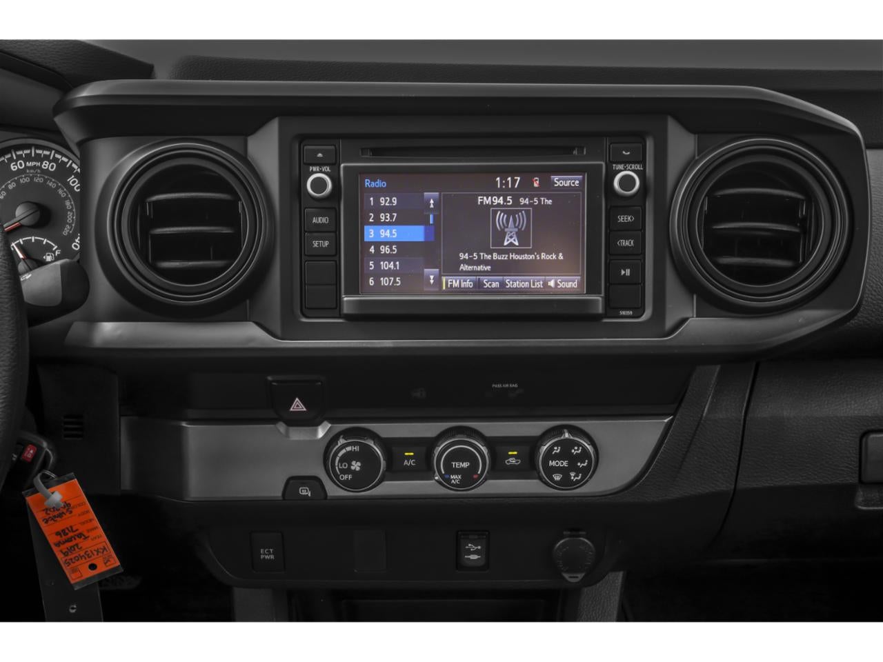 2019 Toyota Tacoma 4WD 4WD SR5 Double Cab 6' Bed V6 AT (Natl)