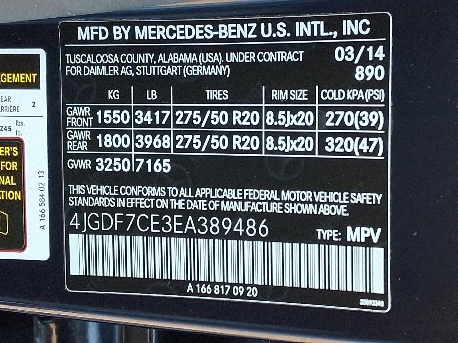 2014 Mercedes-Benz GL-Class GL 450 SUV