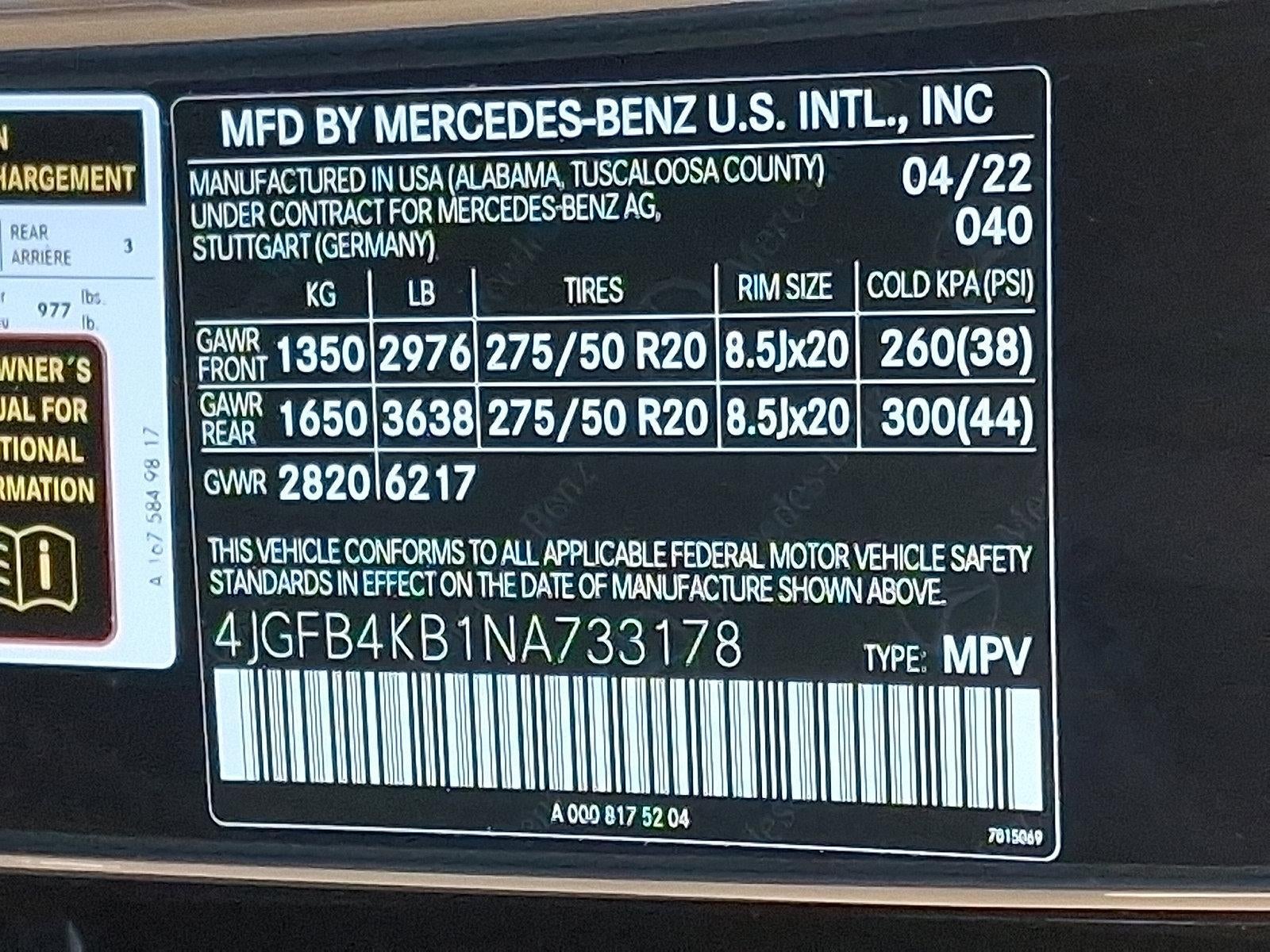 2022 Mercedes-Benz GLE GLE 350 4MATIC® SUV