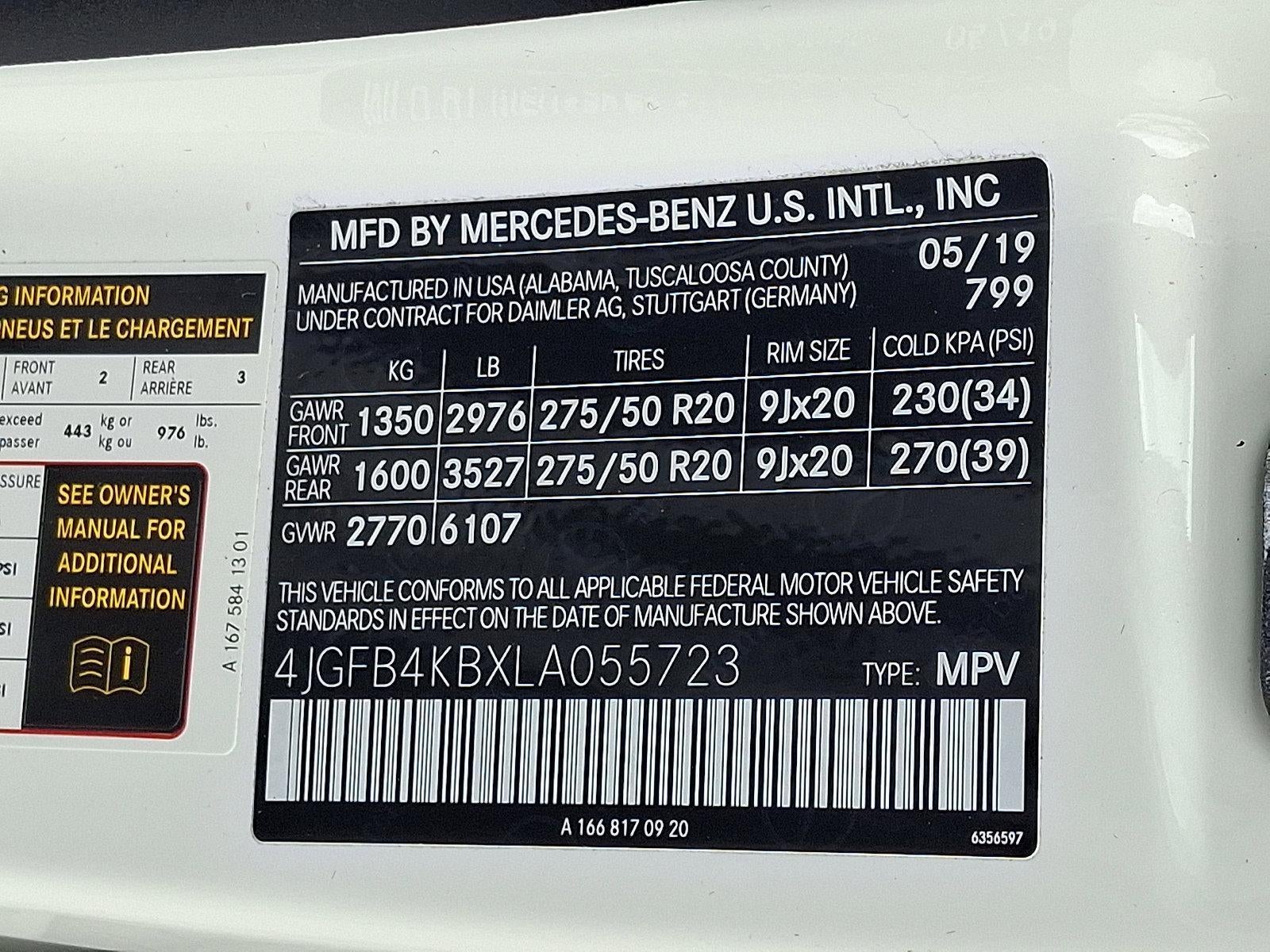 2020 Mercedes-Benz GLE GLE 350 4MATIC® SUV