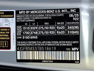 2026 Mercedes-Benz GLE GLE 450 4MATIC® SUV