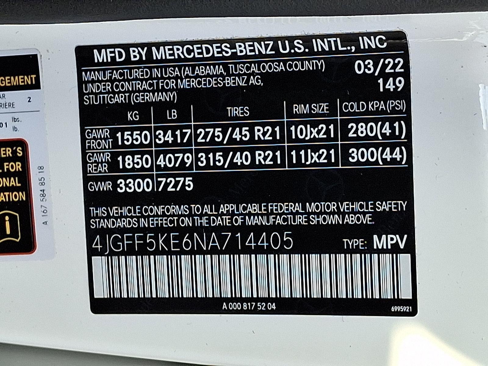 2022 Mercedes-Benz GLS GLS 450 4MATIC® SUV