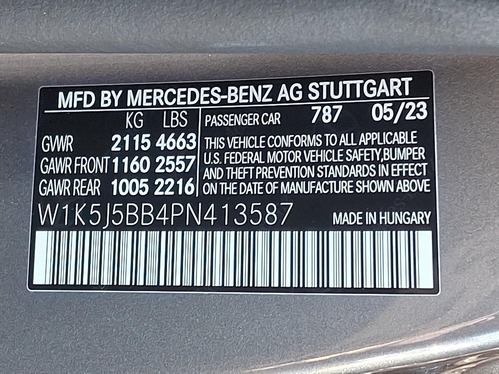 2023 Mercedes-Benz CLA AMG® CLA 35 4MATIC® Coupe