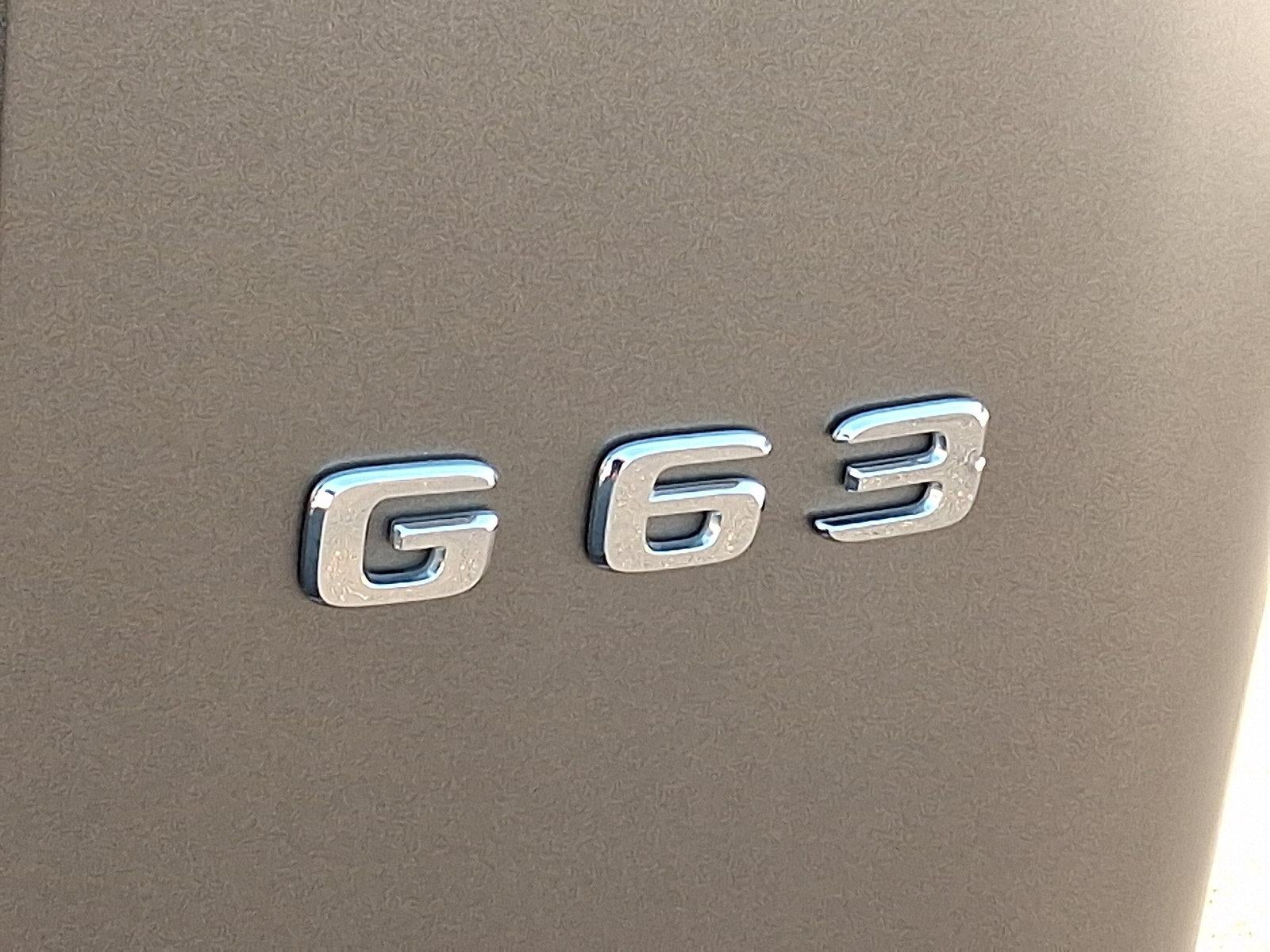 2020 Mercedes-Benz G-Class AMG® G 63 4MATIC® SUV