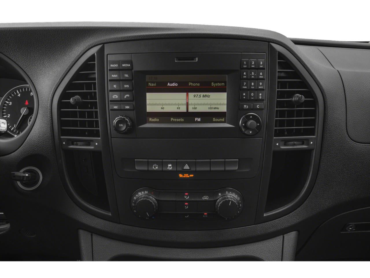 2018 Mercedes-Benz Metris Cargo Van Standard Roof 135" Wheelbase