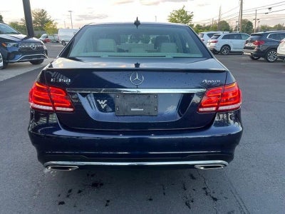 2016 Mercedes-Benz E-Class E 350 4MATIC® Luxury Sedan