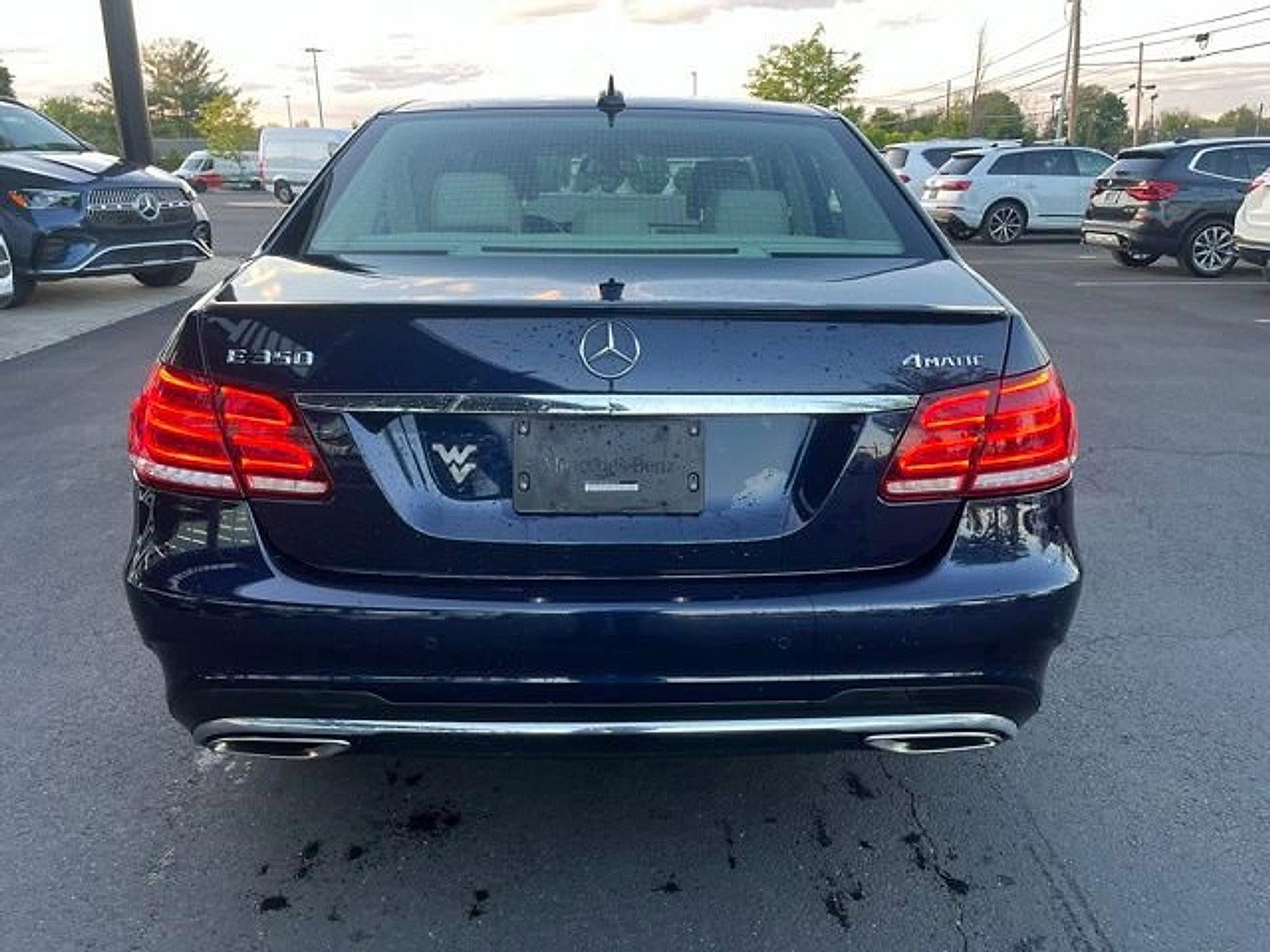 2016 Mercedes-Benz E-Class E 350 4MATIC® Luxury Sedan