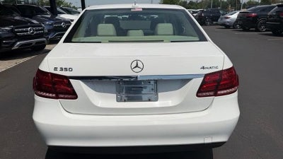 2014 Mercedes-Benz E-Class E 350 4MATIC® Luxury Sedan