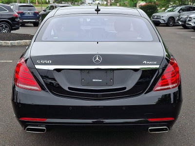 2016 Mercedes-Benz S-Class S 550 4MATIC® Sedan