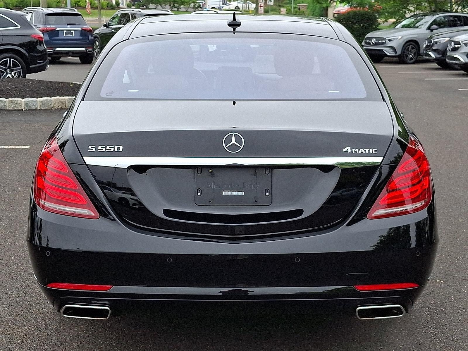 2016 Mercedes-Benz S-Class S 550 4MATIC® Sedan