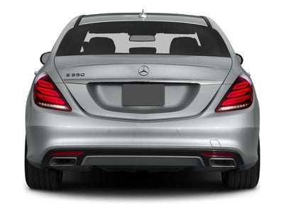 2016 Mercedes-Benz S-Class S 550 4MATIC® Sedan
