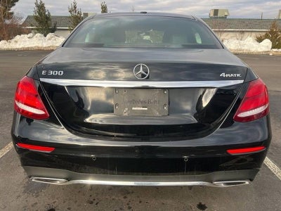2019 Mercedes-Benz E-Class E 300 4MATIC® Sedan