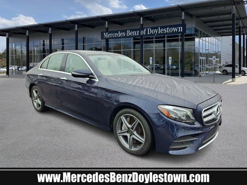 2018 Mercedes-Benz E-Class E 400 4MATIC® Sedan