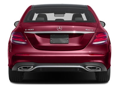 2018 Mercedes-Benz E-Class E 400 4MATIC® Sedan