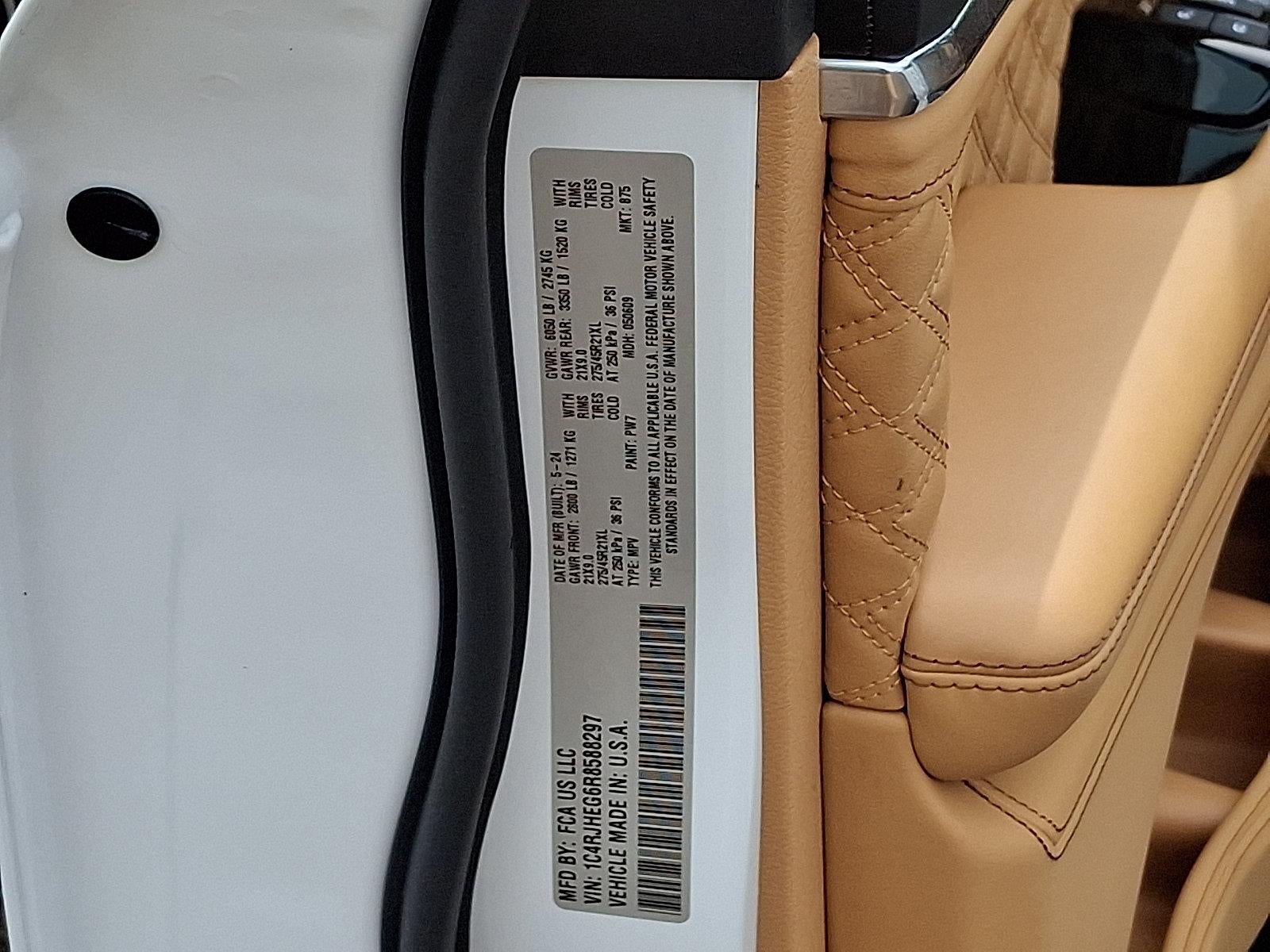 2024 Jeep Grand Cherokee Summit Reserve 4x4