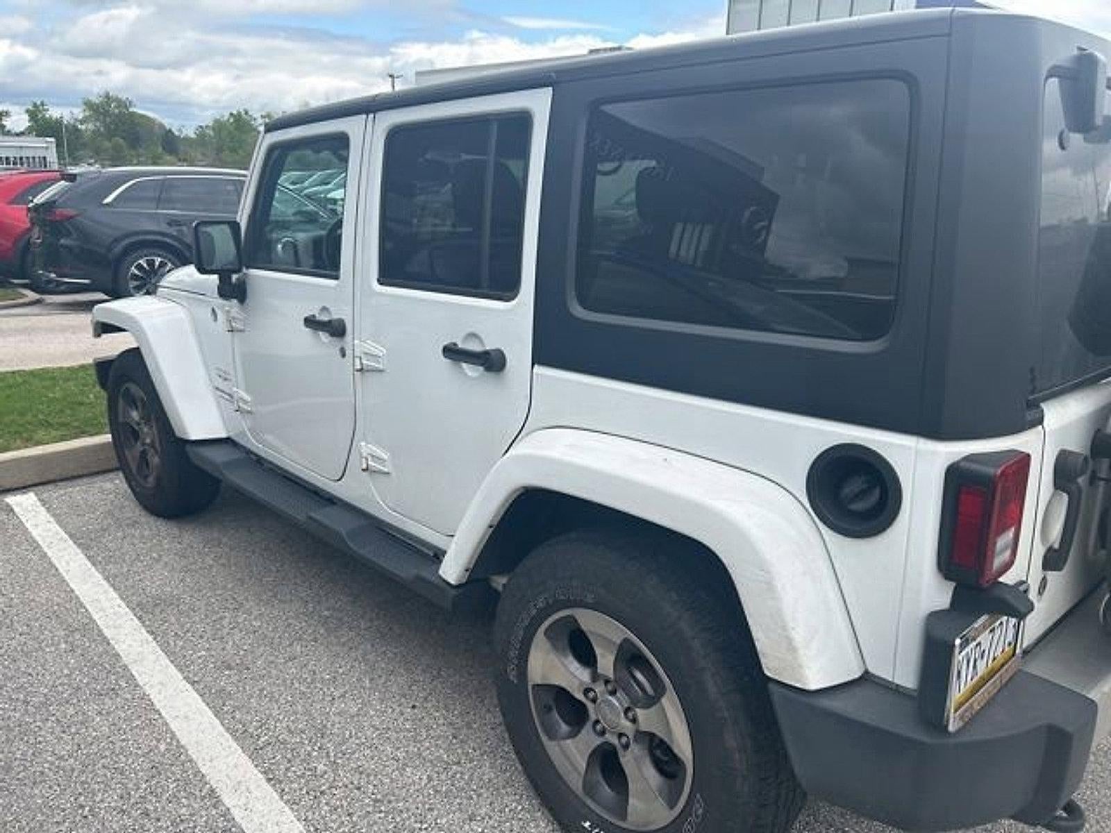 2018 Jeep Wrangler JK Unlimited Sahara 4x4