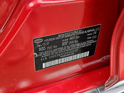 2017 Hyundai SONATA Sport 2.4L PZEV