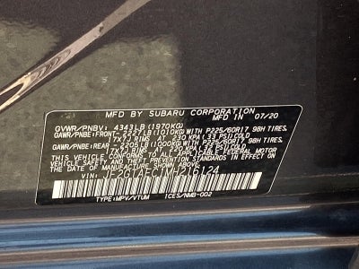 2021 Subaru Crosstrek Premium CVT
