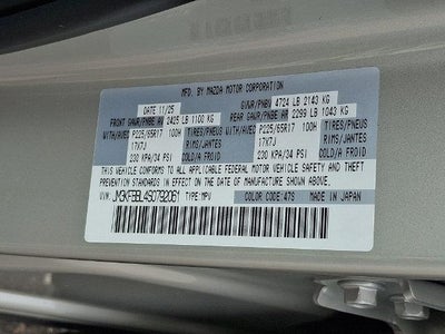 2025 Mazda Mazda CX-5 2.5 S Select Package AWD