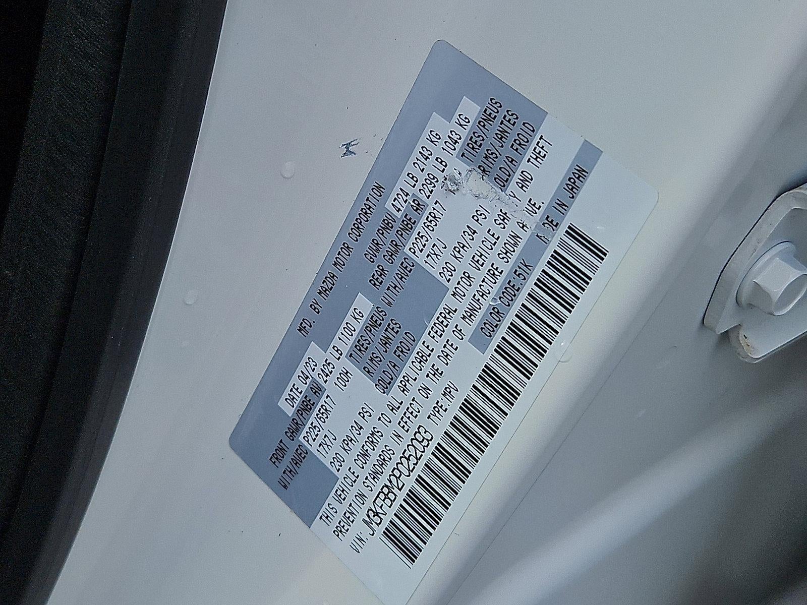 2023 Mazda Mazda CX-5 2.5 S Select Package AWD