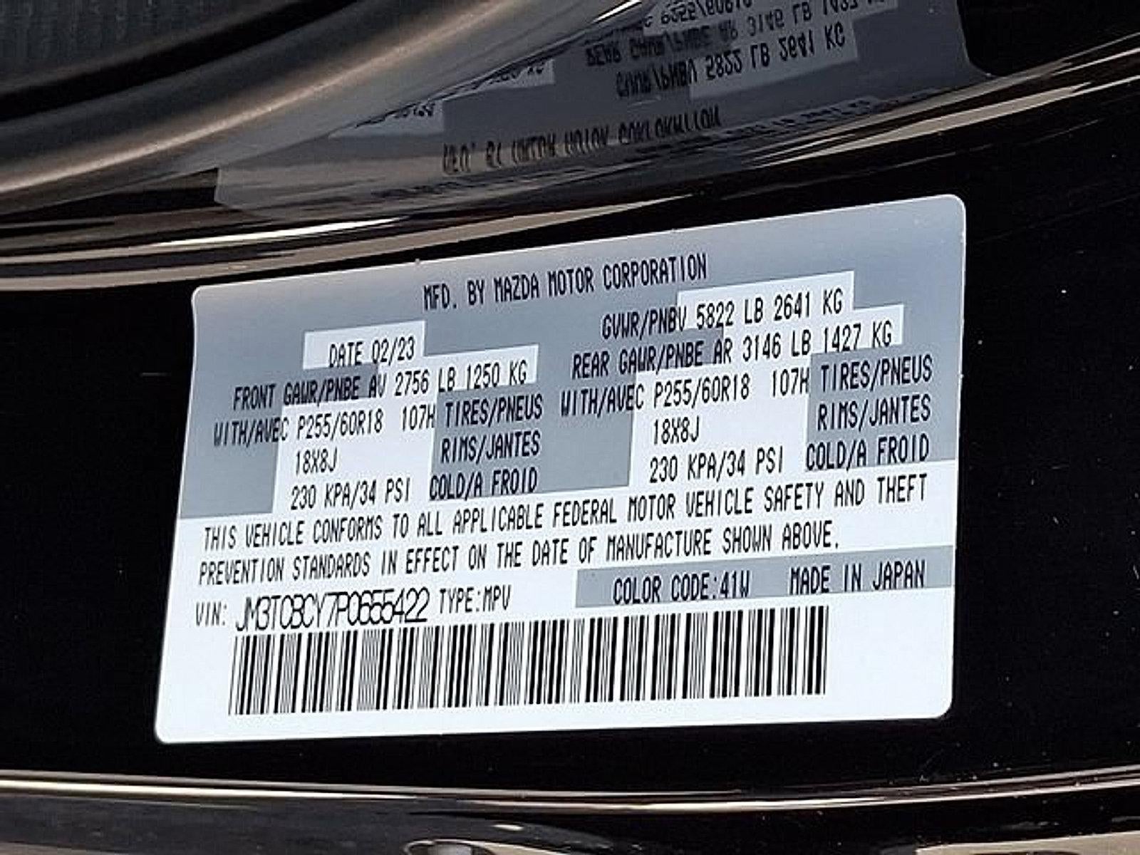2023 Mazda Mazda CX-9 Touring AWD