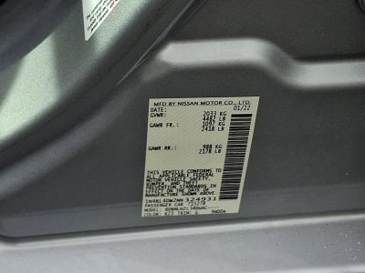 2022 Nissan Altima SV