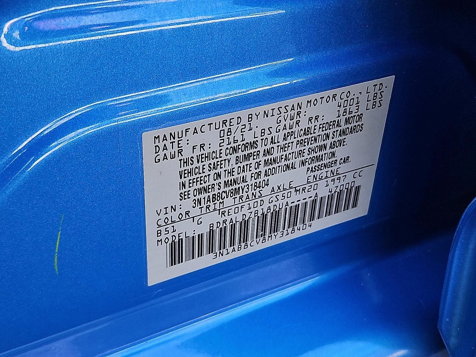 2021 Nissan Sentra SV