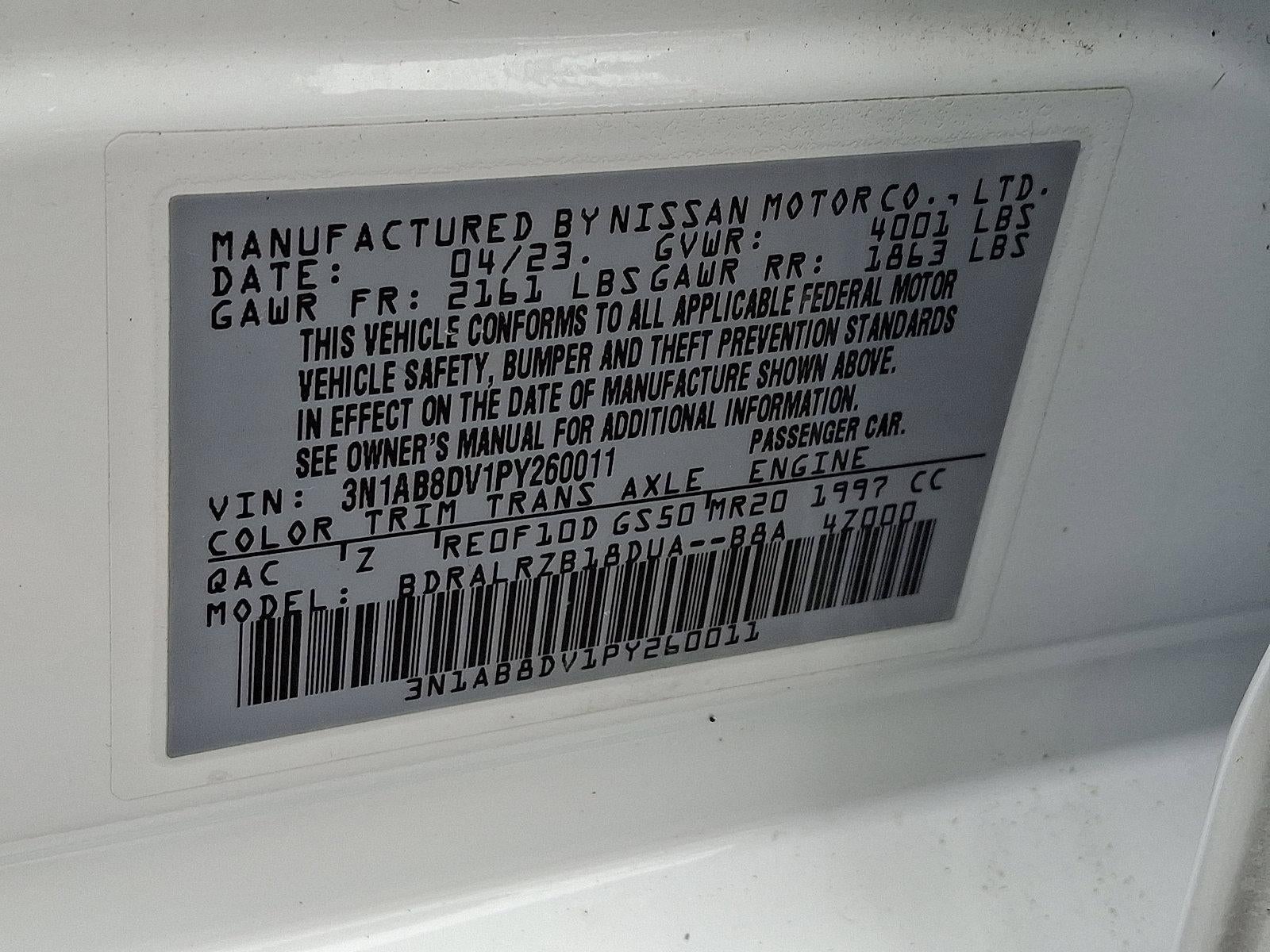 2023 Nissan Sentra SR