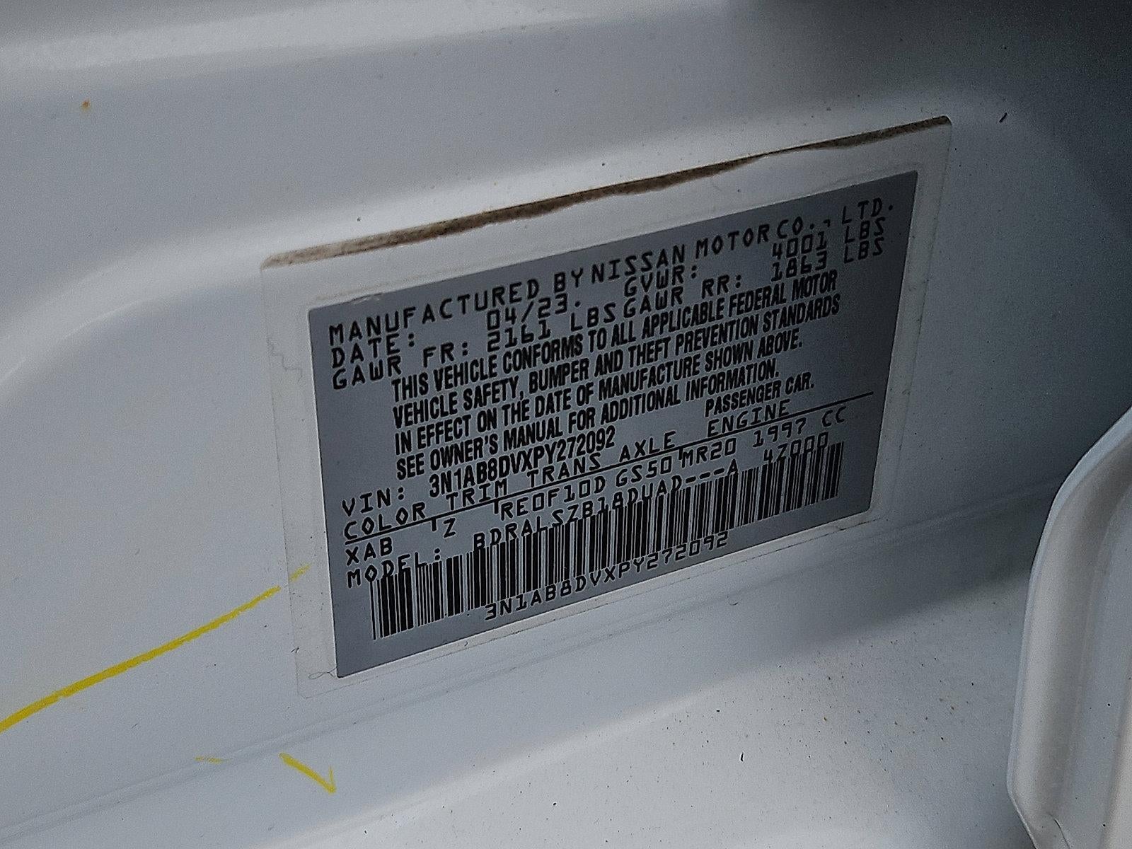 2023 Nissan Sentra SR