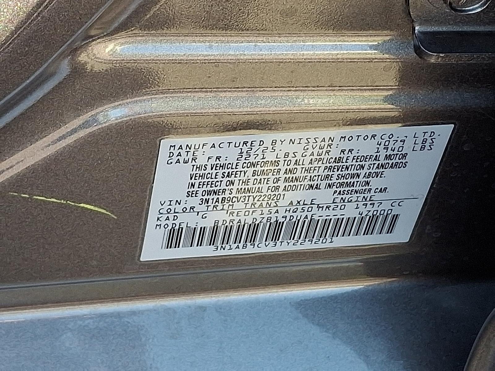 2026 Nissan Sentra SV