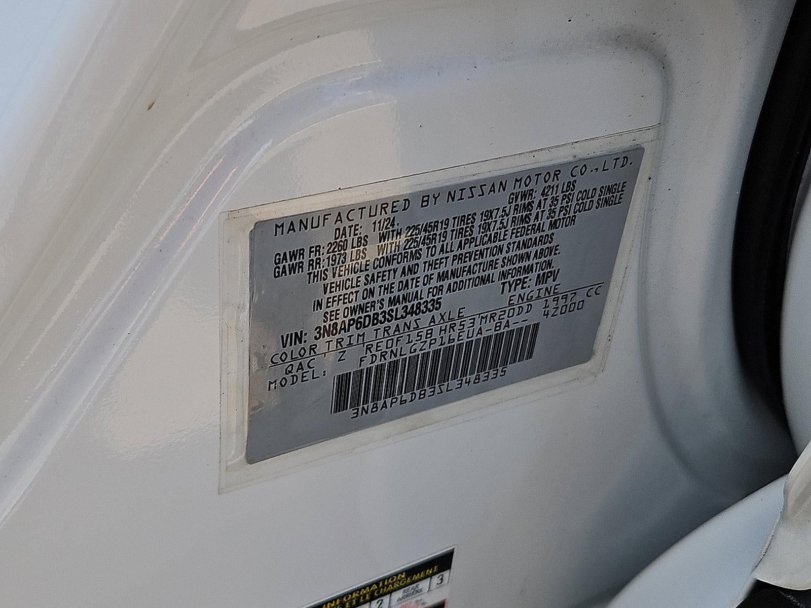 2025 Nissan Kicks SR AWD