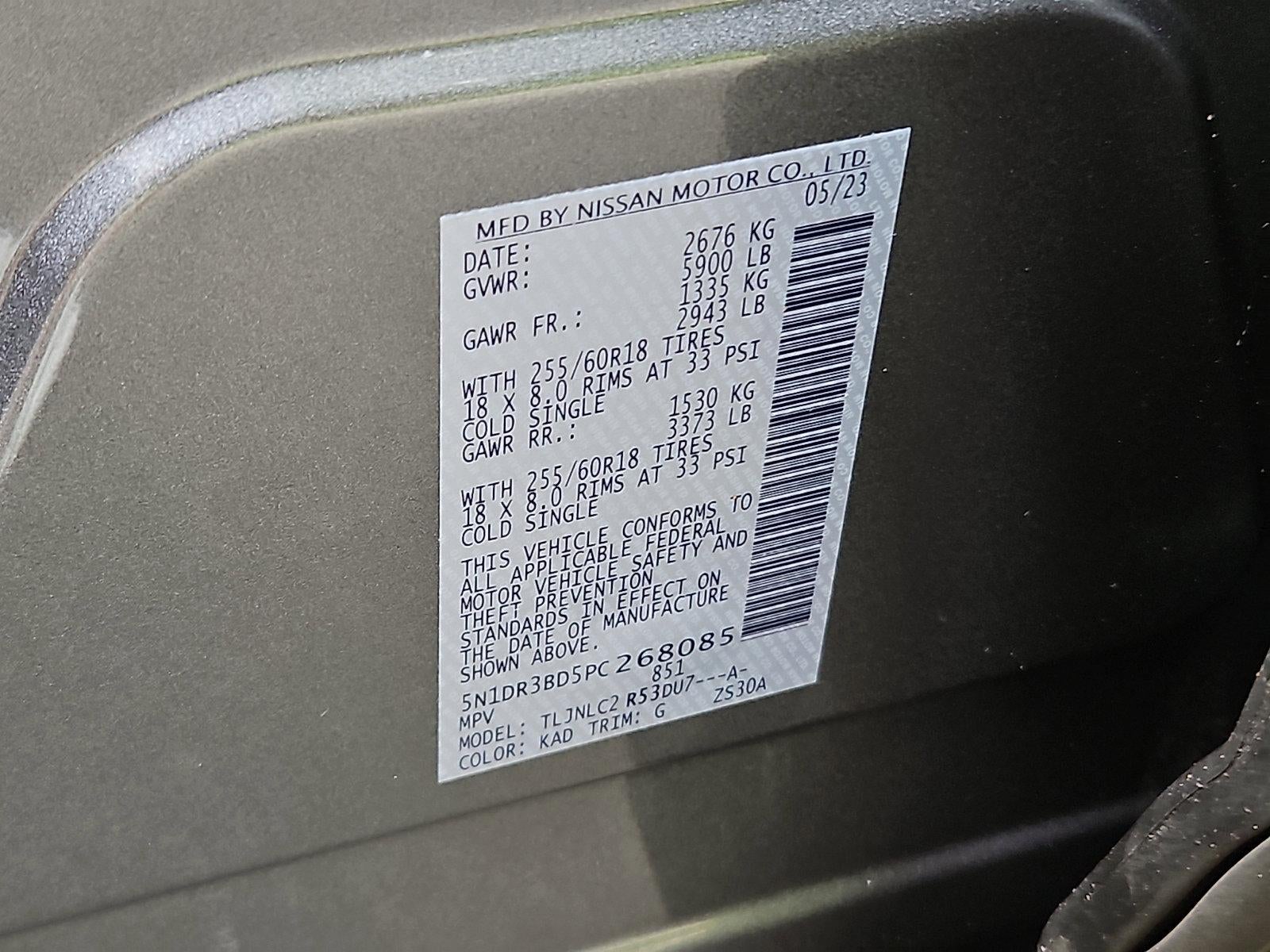2023 Nissan Pathfinder SV