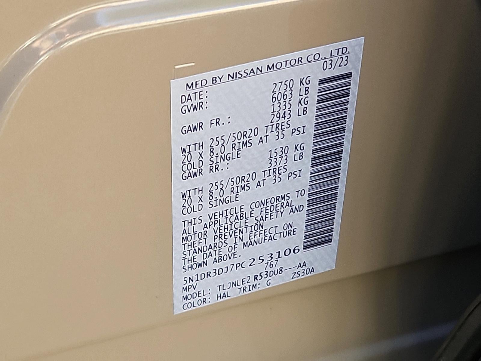 2023 Nissan Pathfinder Platinum