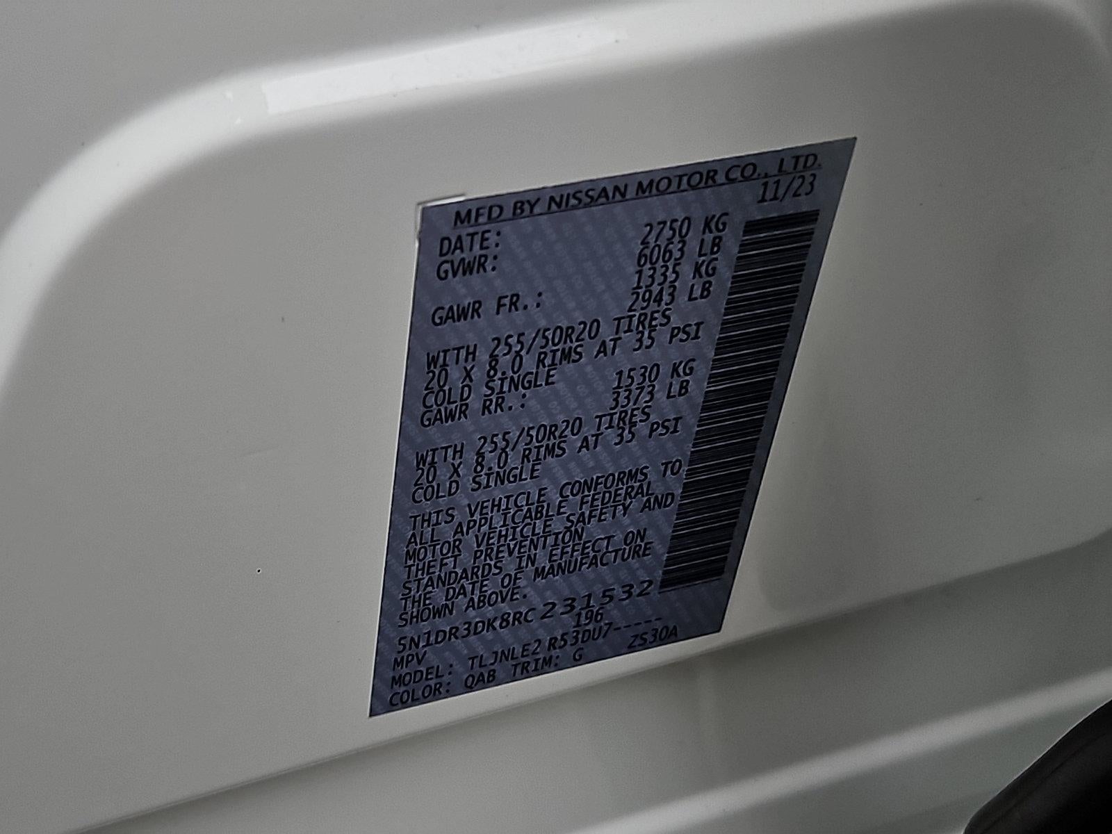 2024 Nissan Pathfinder Platinum