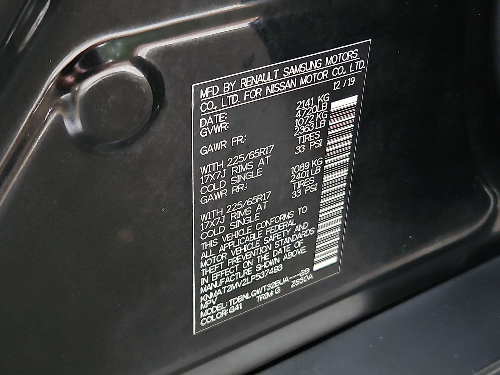 2020 Nissan Rogue SV