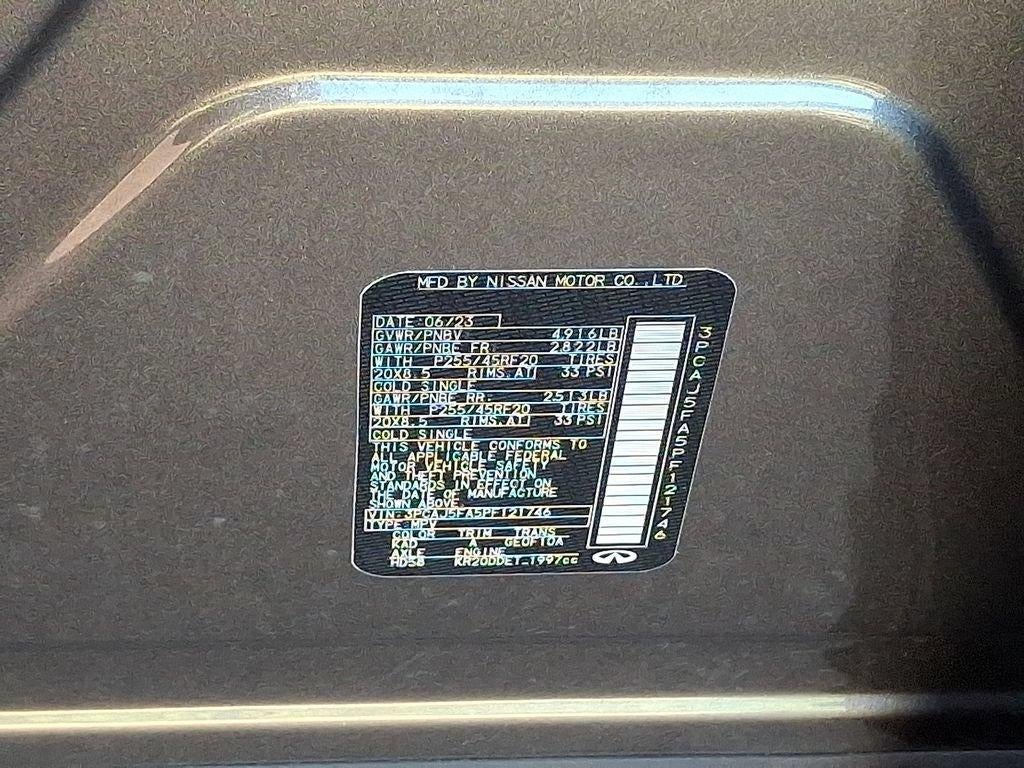 2023 INFINITI QX50 SPORT FWD